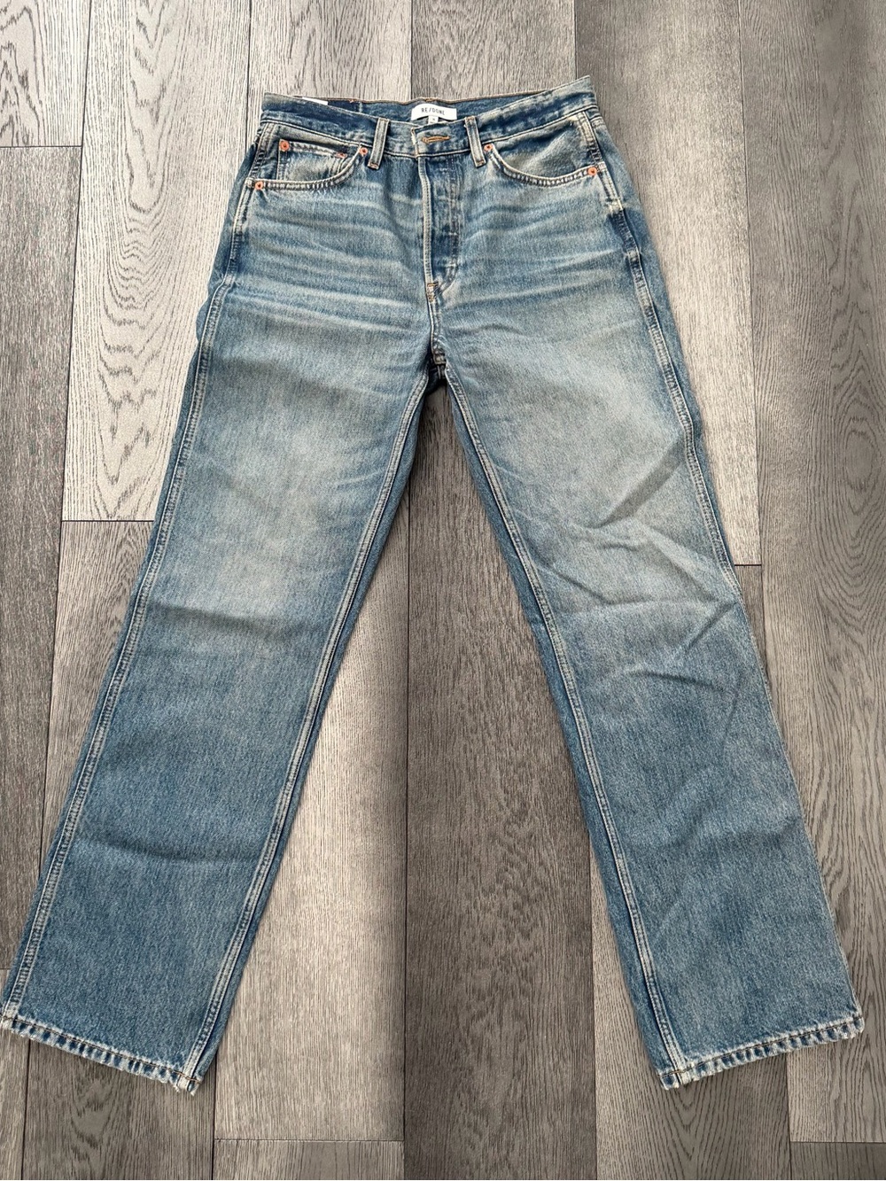 Re Done Blue Jeans